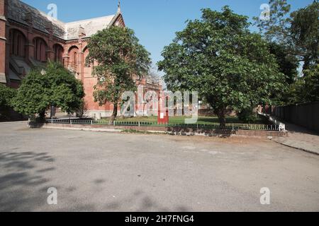 The vintage church in Lahore, Punjab province, Pakistan Stock Photo