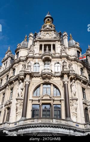 Belgium, Flanders, Antwerp the 2021-03-26. Illustration of the Belgian Flemish region of Flanders. The city of Antwerp. Photograph by Martin Bertrand. Stock Photo