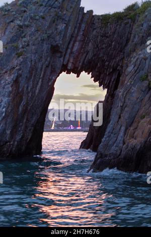 torquay,s London bridge Stock Photo