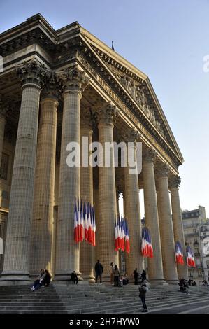FRANCE. PARIS (75) 5E ARR. PANTHEON SQUARE Stock Photo