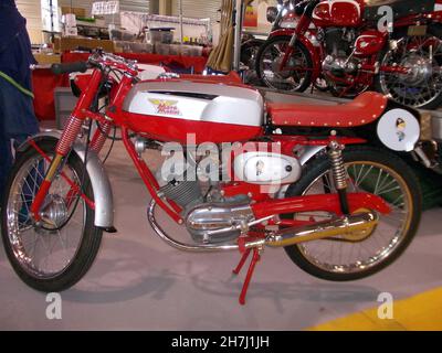 Italian Classic Bike: Moto Morini Corsarino 50 ZZ Sport 1966 Stock Photo