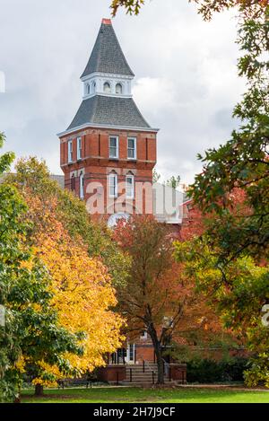 EAST LANSING, MI - NOVEMBER 3RD: View of historic Linton Hall on the campus of Michigan State University Stock Photo