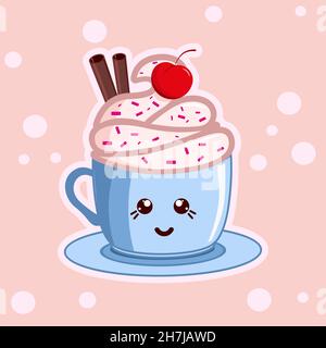 Kawaii Coffee Cup Cute Mugs, Kawaii Mug Free Shipping