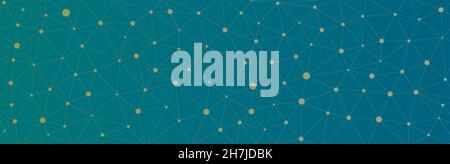 Social media network  background. Geometry background. Low poly background. Stock Vector