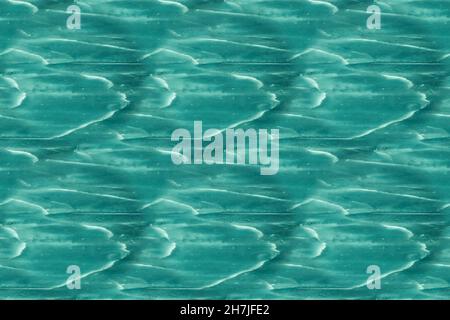 Green Abandoned House. Distress Wooden Wall. Stock Photo