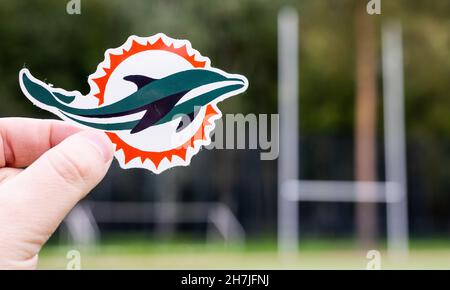 Miami Dolphins symbol  Miami dolphins logo, Miami dolphins, Nfl