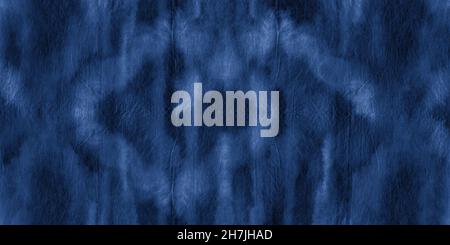 Night Dirty Worn Print. Night Wet Dye Decor. Stock Photo