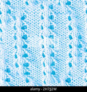 White Knitting Pattern. Knitwear Xmas Cashmere. Stock Photo