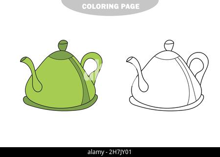 cute teapot tea kettle game pixel art vector illustration 23873689 Vector  Art at Vecteezy