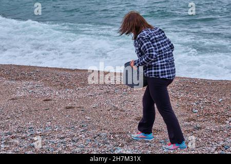 Rocks and pebbles on the Lake Superior shoreline Stock Photo - Alamy