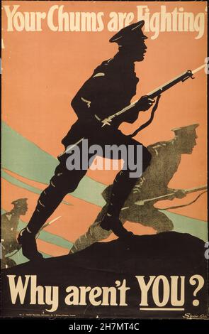 Canadian World War One Propaganda - 80 Stock Photo