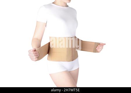 Orthopedic Lumbar Support Corset Products Lumbar Support Belts Posture  Corrector For Back Clavicle Spine Lumbar Waist Support Belt Strong Lower  Back Brace Support Stock Photo - Download Image Now - iStock
