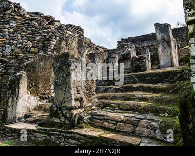 Unesco world heritage sight pre-Columbian archeological site El Tajin, Veracruz, Mexico Stock Photo