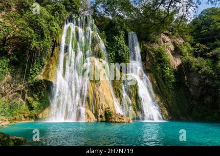 Minas viejas waterfalls, Huasteca Potosi, San Luis Potosi, Mexico