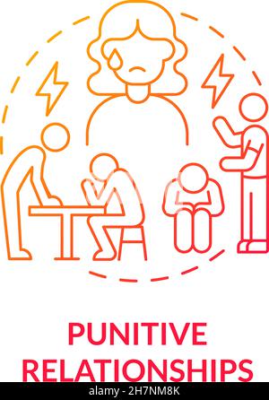 Retributive partner concept icon Stock Vector