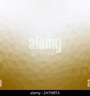 Geometric golden color texture background Stock Vector