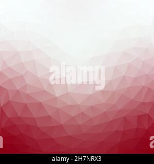 Geometric red color texture background Stock Vector