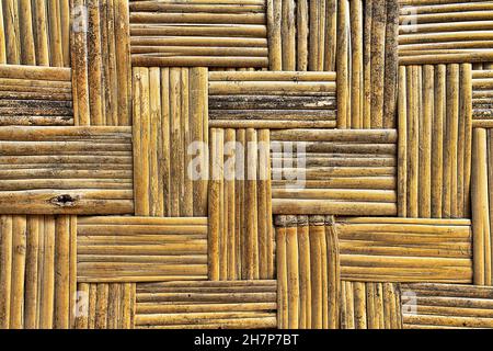 Texture  bamboo fence 4K high quality Stock Photo