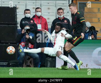 ISTANBUL - Georges Kevin NKoudou of Besiktas JK during the Turkish Super  Lig match between Besiktas AS and Kasimpasa AS at Vodafone Park on January  7, 2023 in Istanbul, Turkey. AP