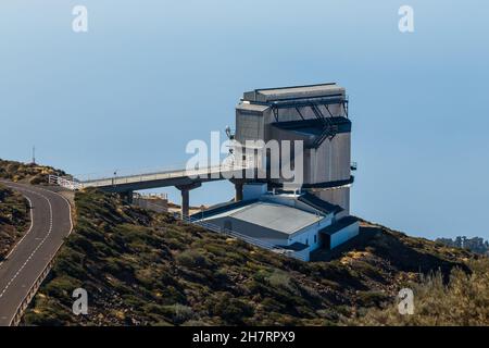 Bevægelig champignon killing Galileo National Telescope at the Island of La Palma with Mikyway Stock  Photo - Alamy