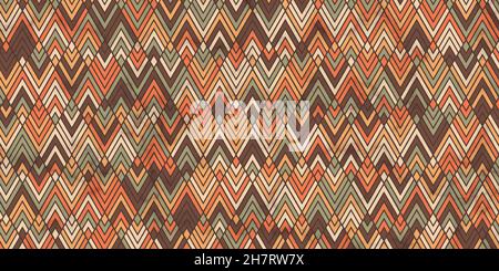 Chevron pattern with marble texture vintage background style retro Stock Vector