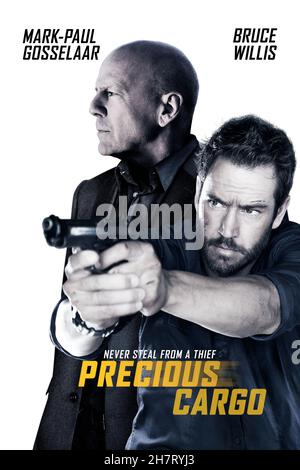 RELEASE DATE: April 22 2016 TITLE: Precious Cargo STUDIO: Lionsgate DIRECTOR: Max Adams PLOT: A crime boss tries to make off with loot that belongs to another thief. STARRING: Bruce Willis, Mark-Paul Gosselaar, Claire Forlani poster art. (Credit Image: © Lionsgate/Entertainment Pictures) Stock Photo