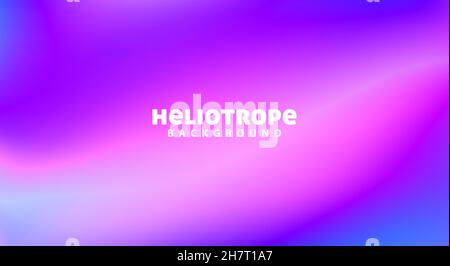 Abstract blurred background with gradient from heliotrope colour to electric violet. Vector graphic pattern with color transition Stock Vector