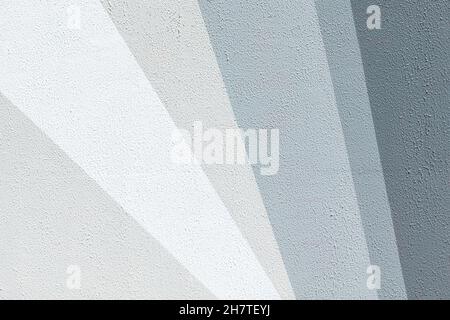 close up of abstract geometrical gray urban wall texture Stock Photo