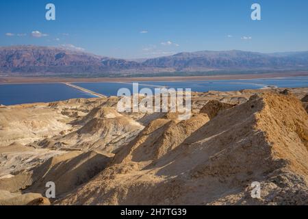 Mount Sodom, Dead Sea Judaean Desert Israel Stock Photo