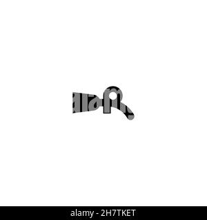 Gasoline pomp line icon. Simple style Gasoline station company big sale poster background symbol. Logo design element. T-shirt printing. Vector for st Stock Vector