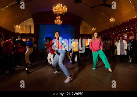Editorial Use Only Irie! Dancers Perform At The Programme Launch Of We Are Lewisham The Mayors London Borough Of Culture 2022 At Rivoli Ballroom In Crofton Park London Picture Date Thursday November 25 2021 2h7w650 