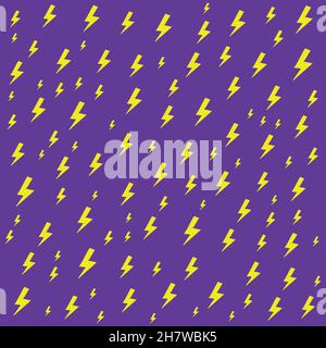 Energy flat icons. Simple style electric symbol. Logo design element. T-shirt printing. eps10. Vector for sticker. Stock Vector