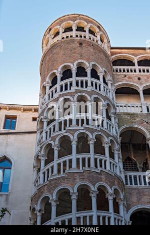 Palazzo Contarini del Bovolo, Venice, Italy Stock Photo