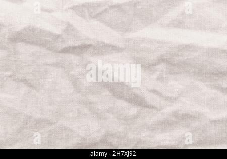 Crumpled White Cotton Fabric, Fabric For Sewing Clothes And Shirts, Full  Frame Stock Photo, Picture and Royalty Free Image. Image 138368492.