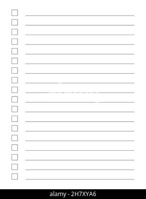 Graph paper. Printable To do list with check boxes, checklist, grid ...