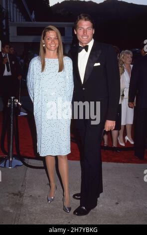 Christopher Reeve and Gae Exton Circa 1980's Credit: Ralph Dominguez