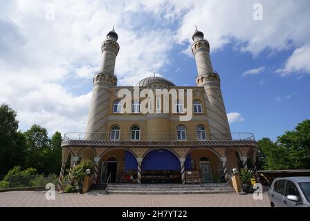 Rendsburg, Germany. 02nd June, 2021. The Centrum Mosque. Credit: Marcus Brandt/dpa/Alamy Live News Stock Photo