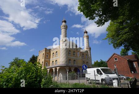 Rendsburg, Germany. 02nd June, 2021. The Centrum Mosque. Credit: Marcus Brandt/dpa/Alamy Live News Stock Photo