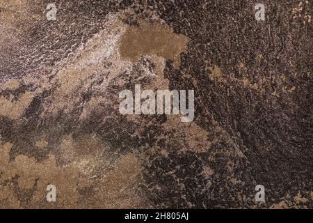Gold glitter background, sparkle shine light confetti. Modern art. Abstract colorful wallpaper. Fluid Art for banners, ethereal graphic design. Stock Photo