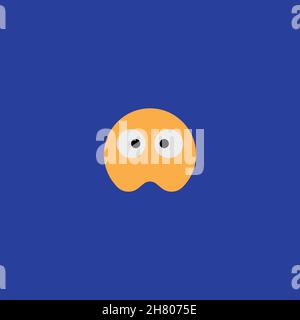 Computer line icon. Simple style artificial intelligence poster background symbol. Logo design element. T-shirt printing. Vector for sticker. Stock Vector
