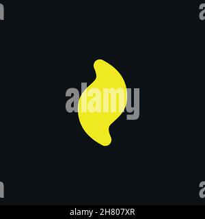 Energy flat icon. Simple style electric symbol. Logo design element. T-shirt printing. Vector for sticker. Stock Vector