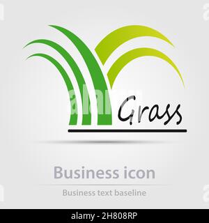 Originally designed color abstract vector business icon for creative design tasks Stock Vector
