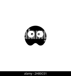 Computer line icon. Simple style artificial intelligence poster background symbol. Logo design element. T-shirt printing. Vector for sticker. Stock Vector