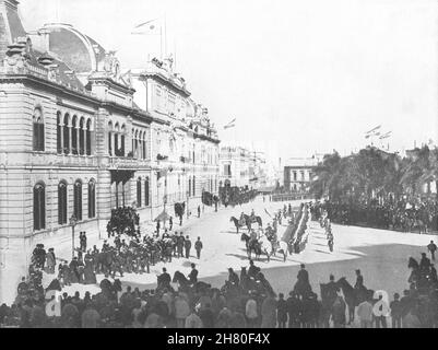 BUENOS AIRES argentine vers 1930 grande photo par F