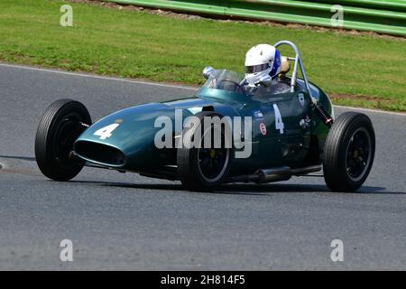 Graham Barron, Gemini Mk2, John Taylor Memorial Trophy Race, HSCC-FJHRA, Historic Front Engined Formula Junior Championship, Bob Gerard Memorial Troph Stock Photo