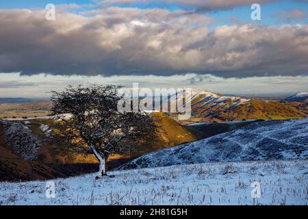 Long Mynd Shropshire UK Stock Photo