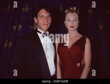 Los Angeles.CA.USA. LIBRARY. Traci Lords and husband Brook Yeaton at ...