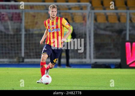 Morten Hjulmand (Lecce) During The Italian "Serie A" Match Between ...