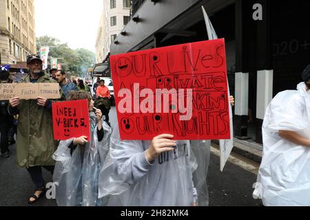 Sydney, Australia. 27th November 2021. Tens Of Thousands Take Part In ...