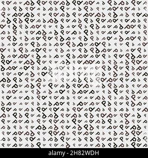 Abstract Geometrical generative computational art illustration Stock Vector